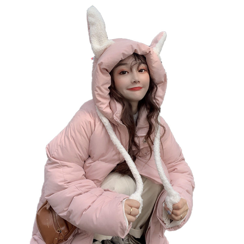 Junior High School Girls' Cute Down Padded Jacket