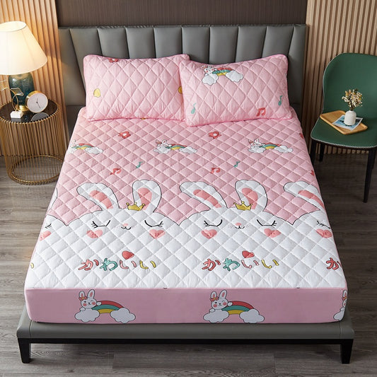 Quilted Bed Sheet Thickened Bedspread Waterproof And Breathable