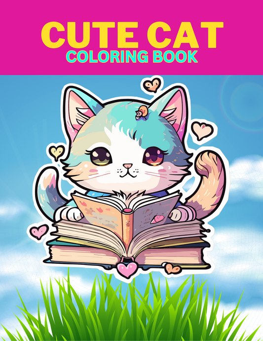 Cat Alphabet Coloring Book: Educational and Adorable Fun
