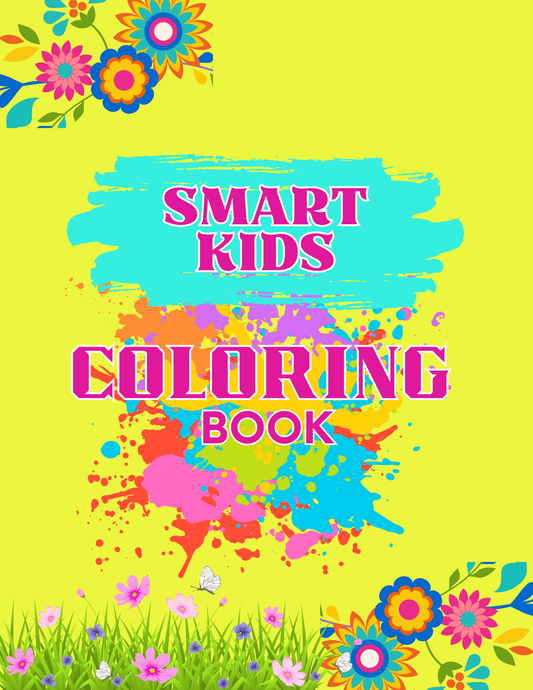 Smart Kids Coloring Book