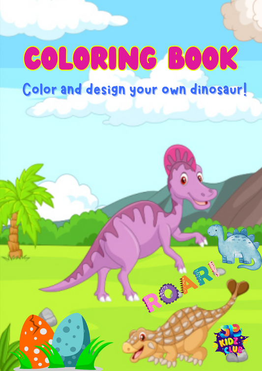 Dinasaur Coloring Book
