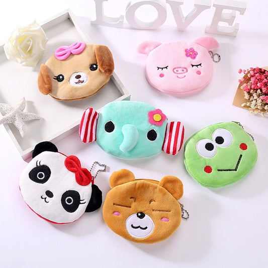 Soft Plush Animal Mini Coin Wallet