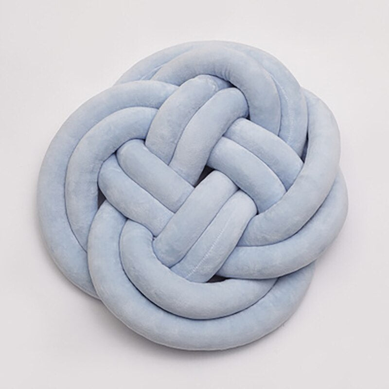 Newborn Pillow Knot Ball Cuddle Pillow Cushion kids pillows Weaving decoration for gift protection pad YZL031
