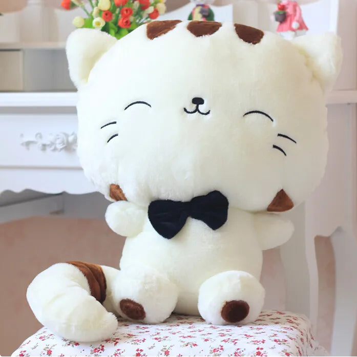 45CM Lovely Big Face Smiling Cat Stuffed Plush Toys Brinquedos