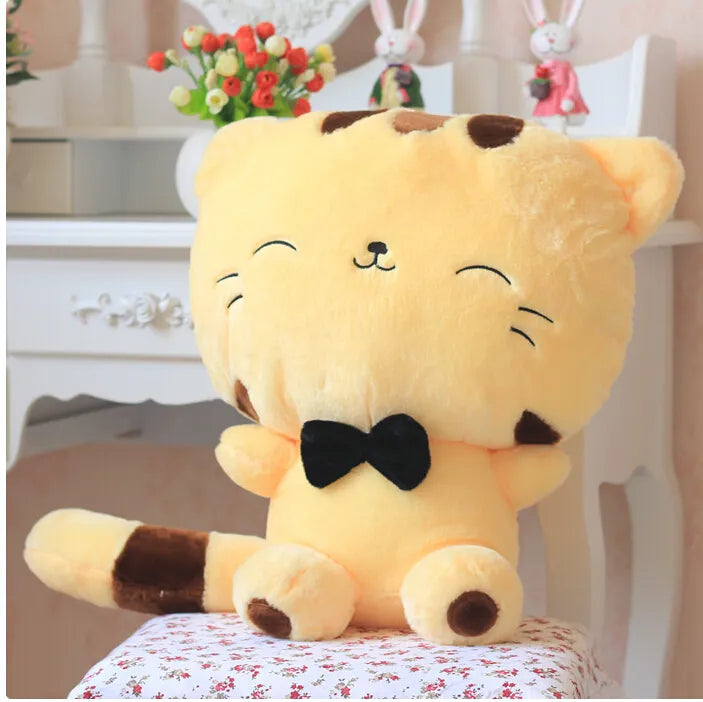 45CM Lovely Big Face Smiling Cat Stuffed Plush Toys Brinquedos