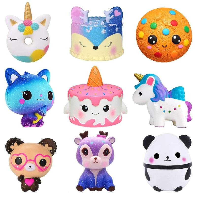 Jumbo Kawaii Squishy Various Animal Toys