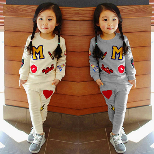 2PCS Girls Outfits: Cute Toddler Sportswear