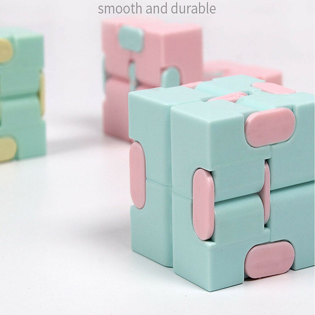 Puzzle Cube Durable Exquisite Decompression Toy Infinity Magic Cube For Adults Kids Fidget Toys Antistress Anxiety Desk Toy