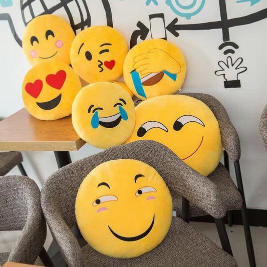 Cute Emoticon Stuffed Pillow Gift