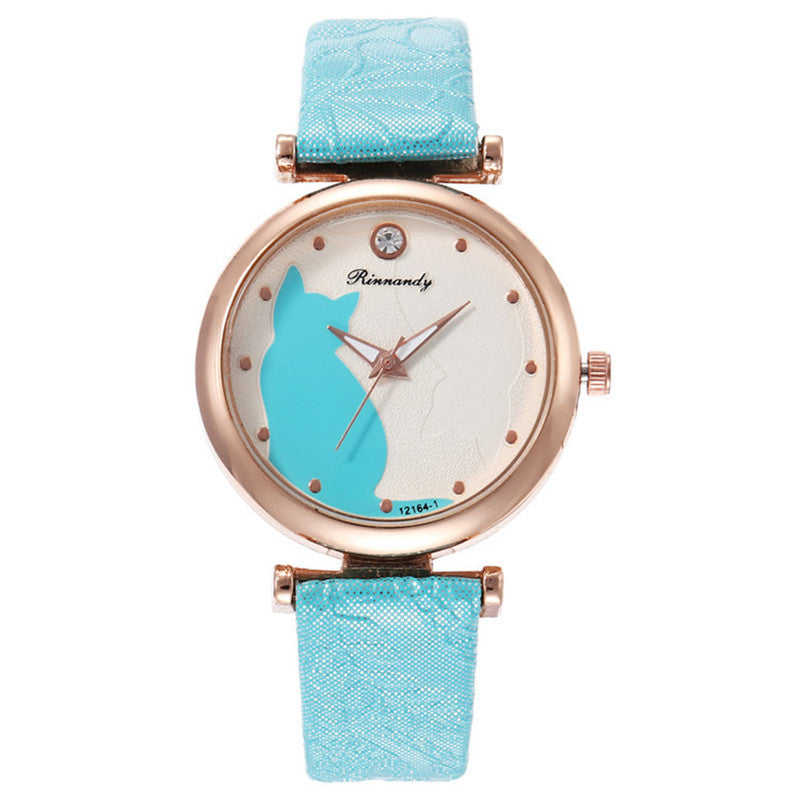 Women's Fashion Casual Diamond Quartz Watch